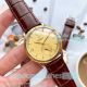 Omega Yellow Dial Brown Leather Strap Replica Watch (9)_th.jpg